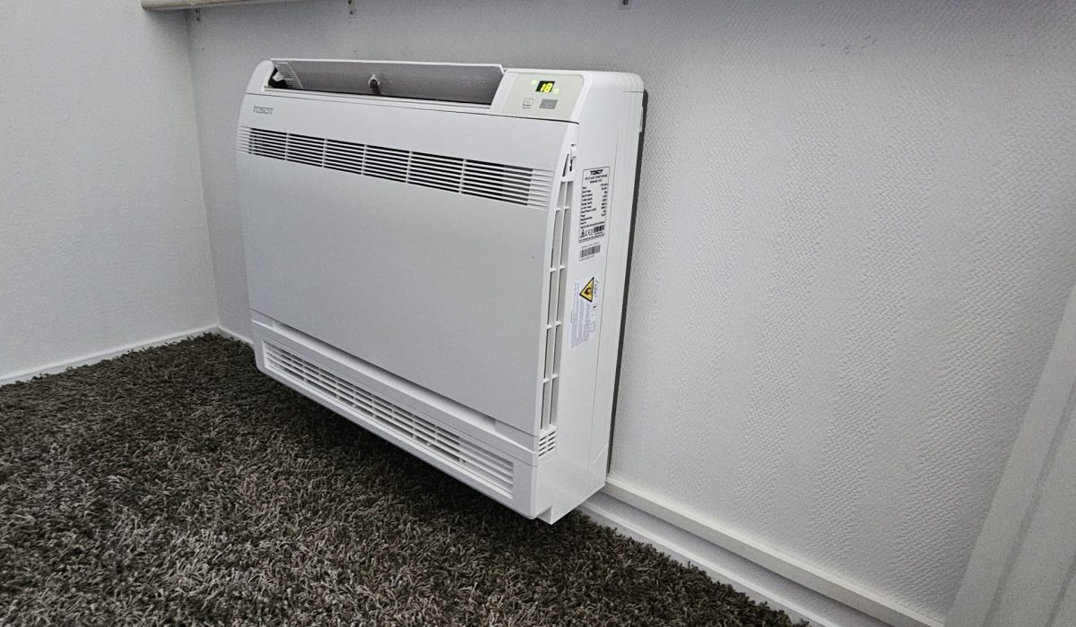 Tosot by ®Gree VLOER-unit. Nunspeet. www.airco-kopen.nu