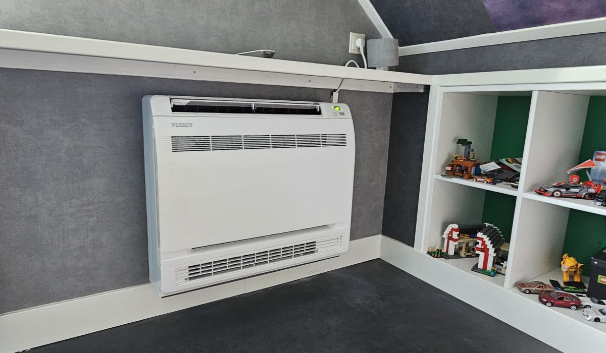 Tosot by ®Gree VLOER-unit. Nunspeet. www.airco-kopen.nu