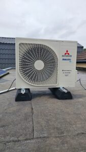 Airco installatie Ugchelen | Mitsubishi Heavy Industries Diamond SRK-ZSX-W 3,5 kW | kantoor aan huis