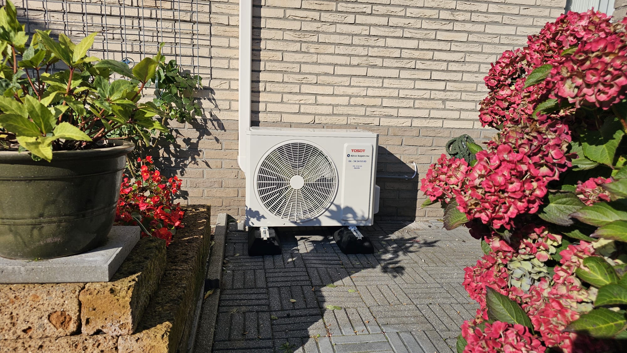 Airco installatie Heino, Tosot Clivia 3,5 KW, Airco-Kopen