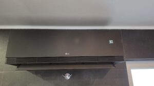 Airco Oldenzaal |  LG ARTCOOL AI AIR 2026 MatZwart | slaapkamer