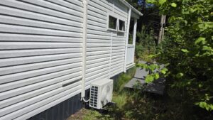 Airco Ommen | Tosot CLIVIA by GREE White 3,5 kW in chalet op Camping Ommerland | koelen & verwarmen