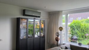 Airco Zwolle AA-landen | Tosot CLIVIA Black 5,3 kW woonkamer + 2,5 kW slaapkamer