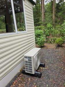 Airco Vierhouten | Mitsubishi Heavy Industries 3,5 kW in chalet op Camping Samoza | koelen & verwarmen op de Veluwe