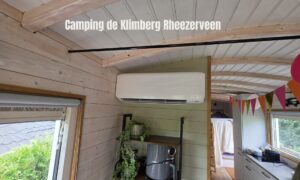 Airco Rheezerveen | Mitsubishi Heavy Industries 2,5 kW in zelfgebouwd chalet | Camping De Klimberg